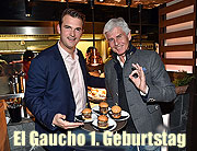 Argentinischer Abend zum einjährigen Bestehens des Restaurants „El Gaucho“ am Münchner Viktualienmarkt am 14.10.2015 mit Frederic Meisner, Uschi Ackermann, Mike Kraus.. (©Foto: Hannes Magerstädt)